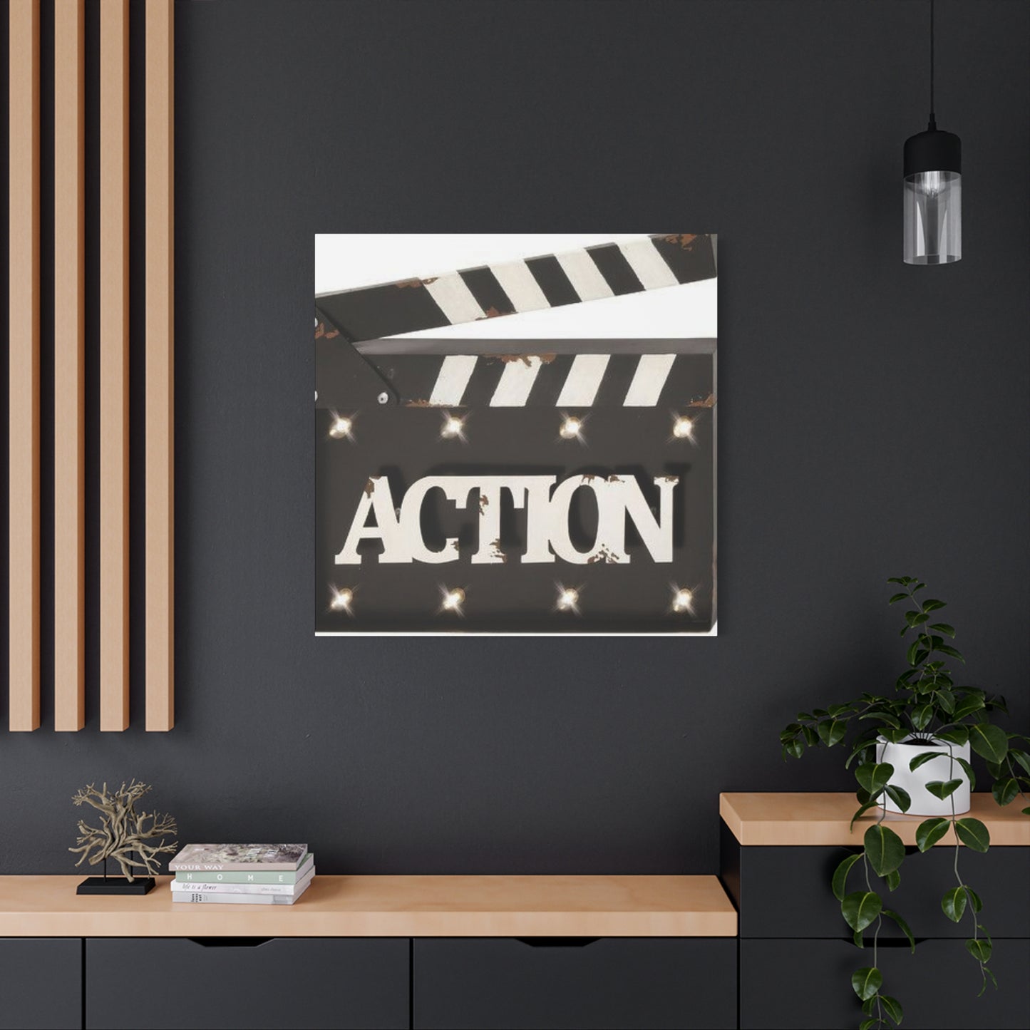 Film Box Action Wall Art & Canvas Prints