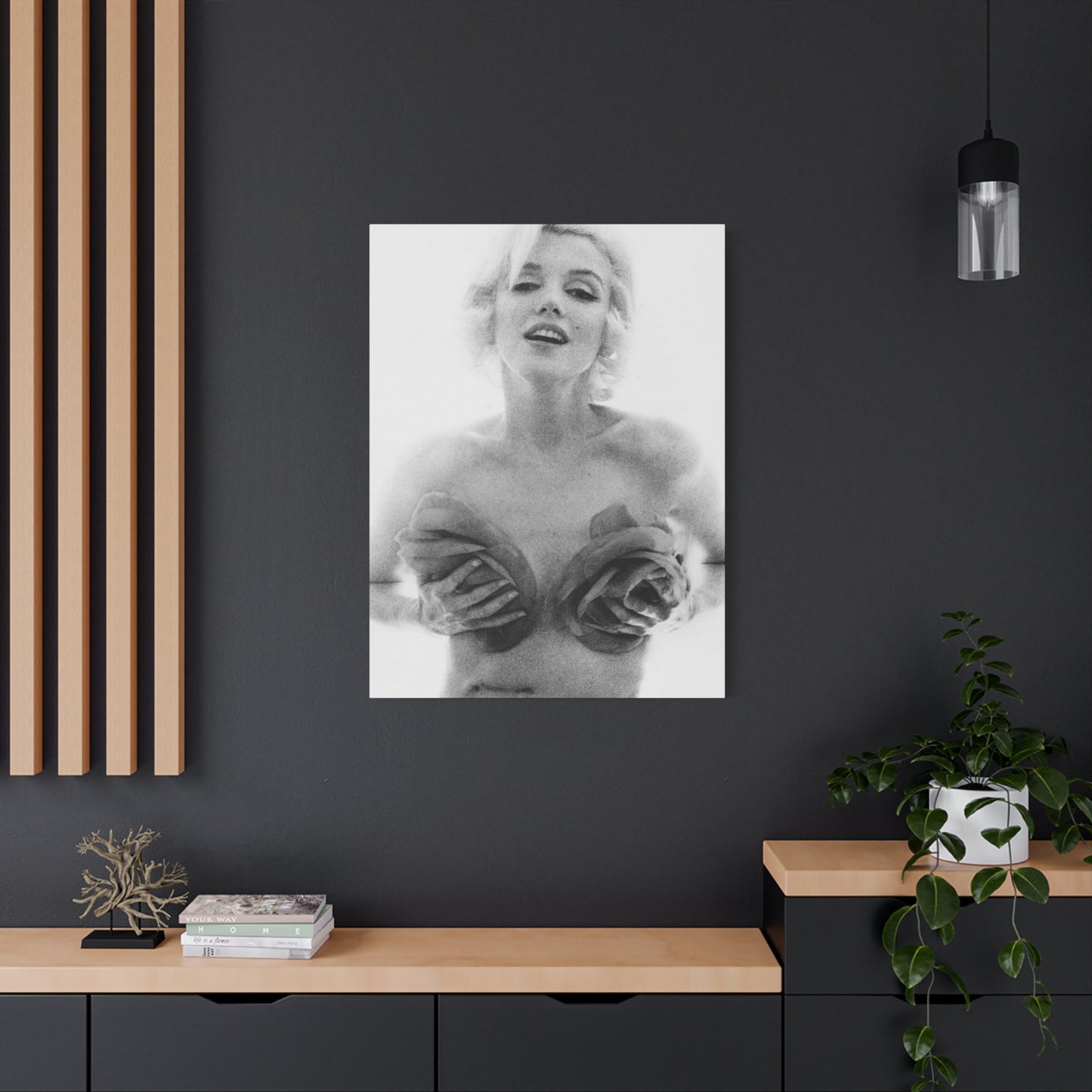 Beautiful Marilyn Monroe Naked Photo Wall Art & Canvas Prints