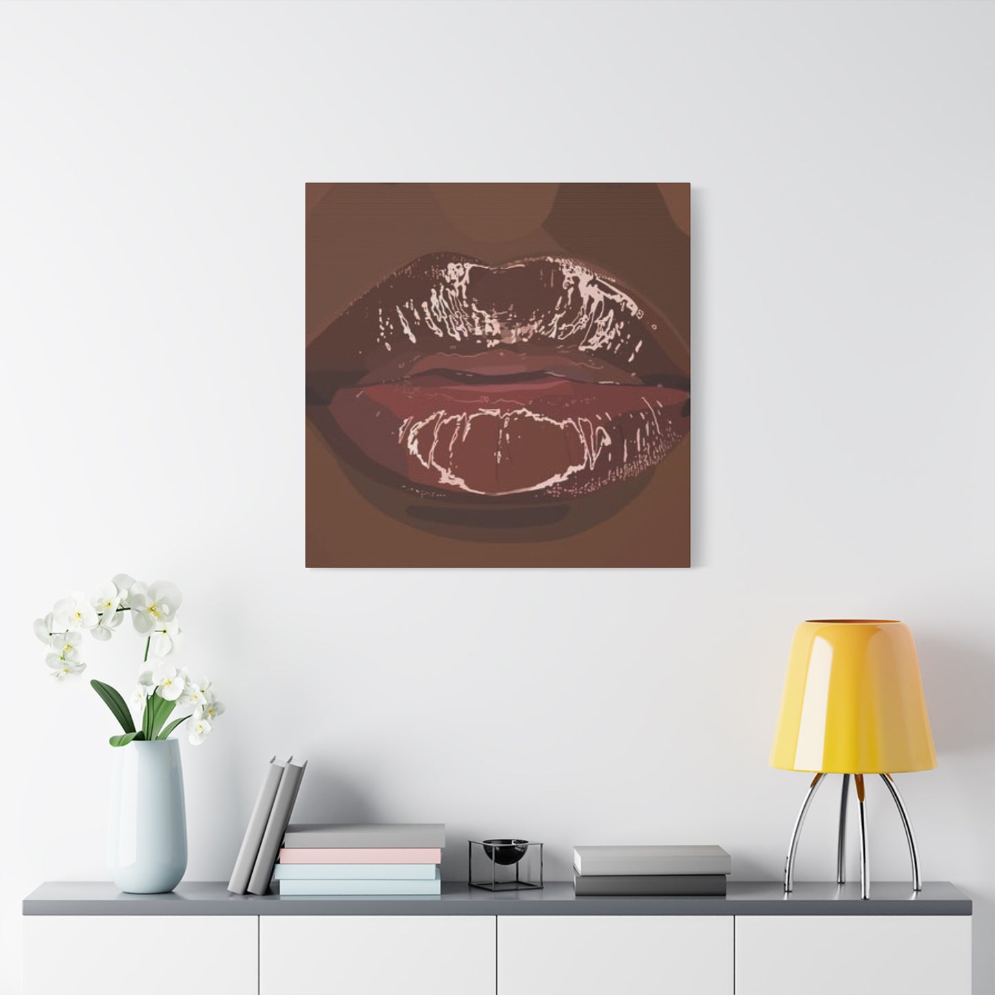 Dark Lips Wall Art & Canvas Prints