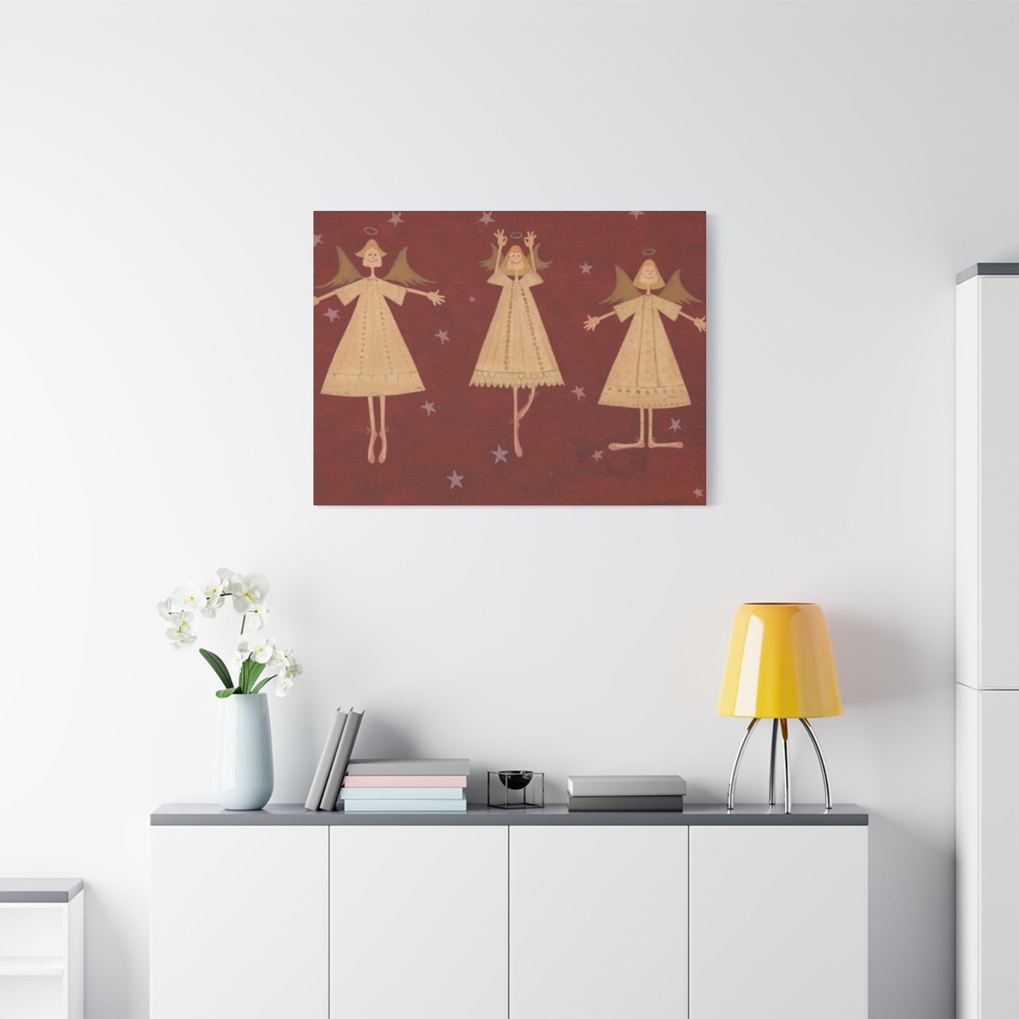 Three Angels Kimble Warren Wall Art & Canvas Prints