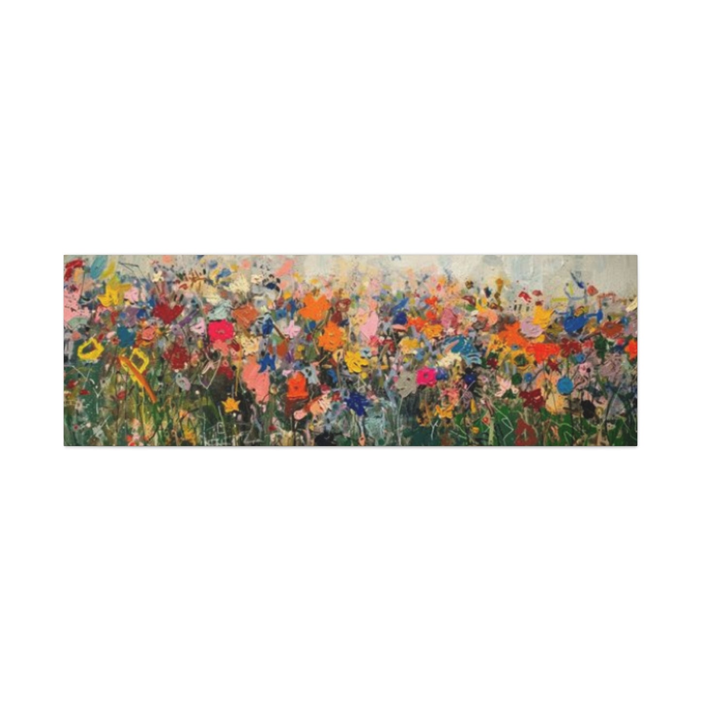 Flower Painting Panoramas Wall Art & Canvas Prints