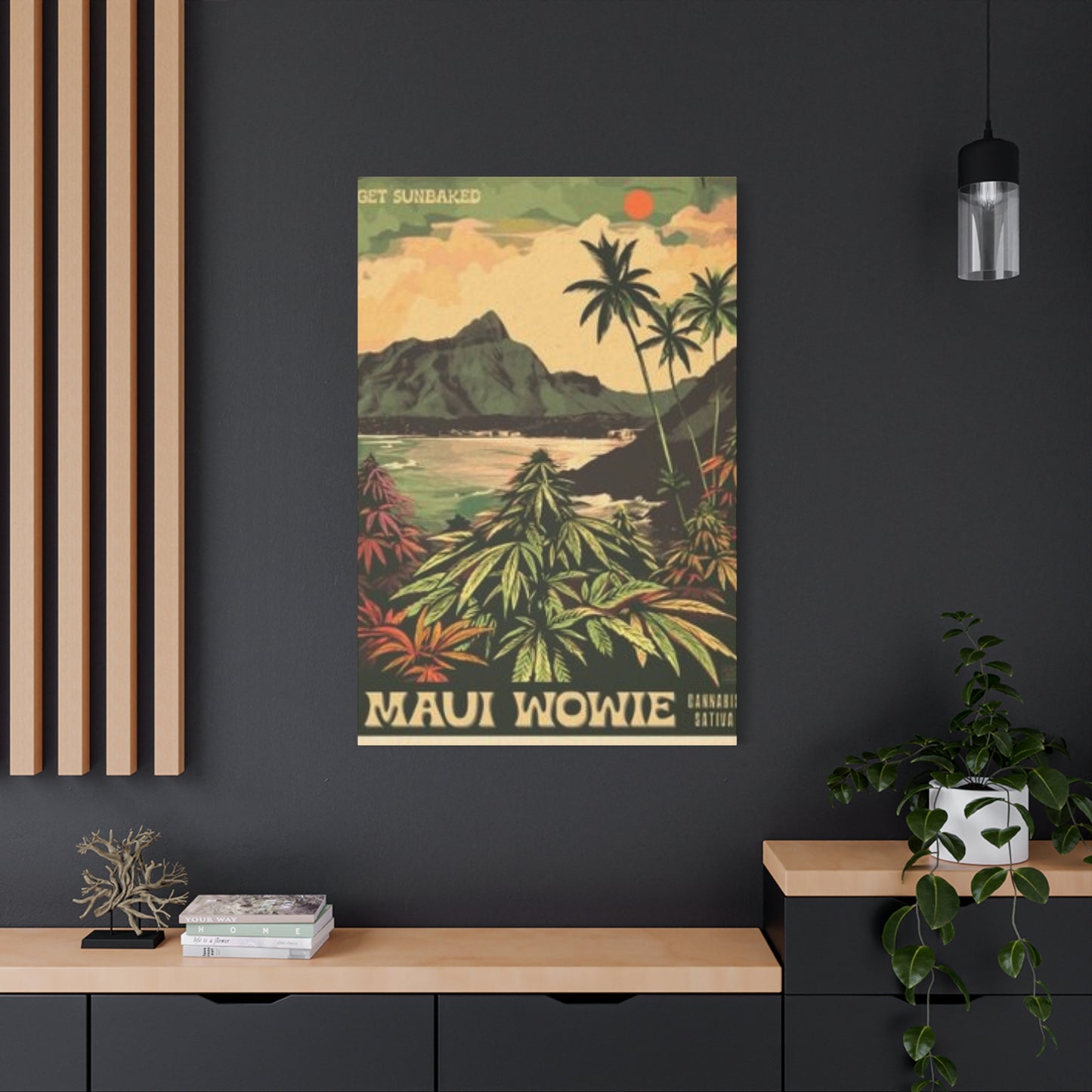 Maui Wowie Marijuana Wall Art & Canvas Prints