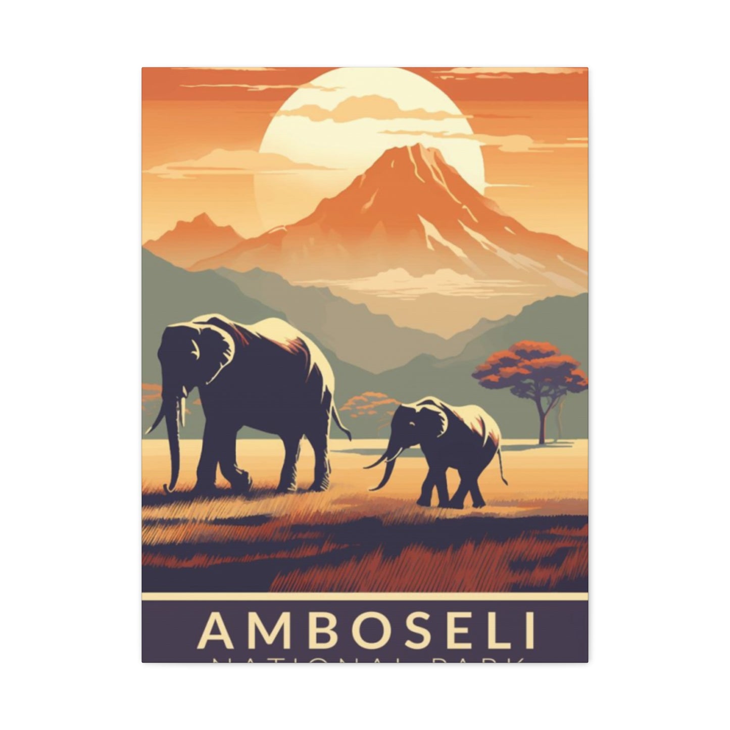 Amboseli National Park Wall Art & Canvas Prints