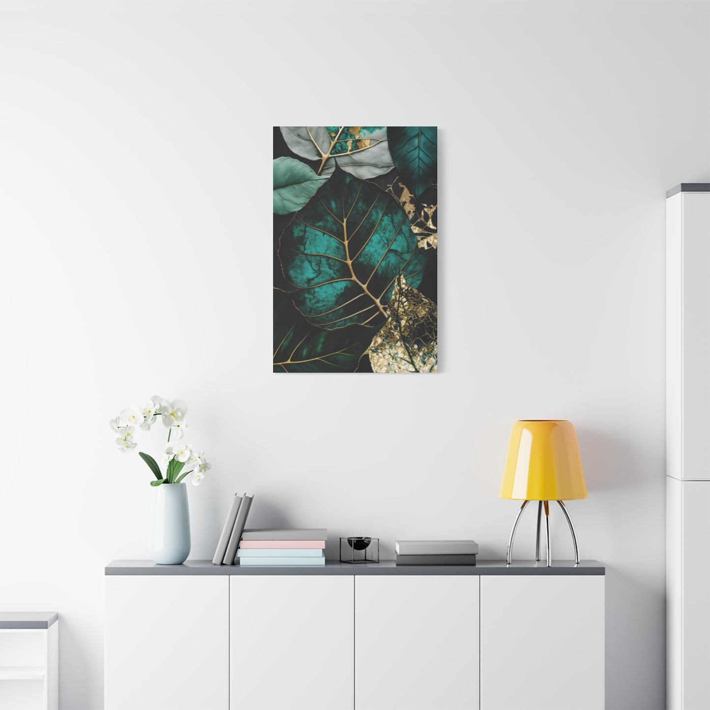 Golden Leaf Wall Art & Canvas Prints