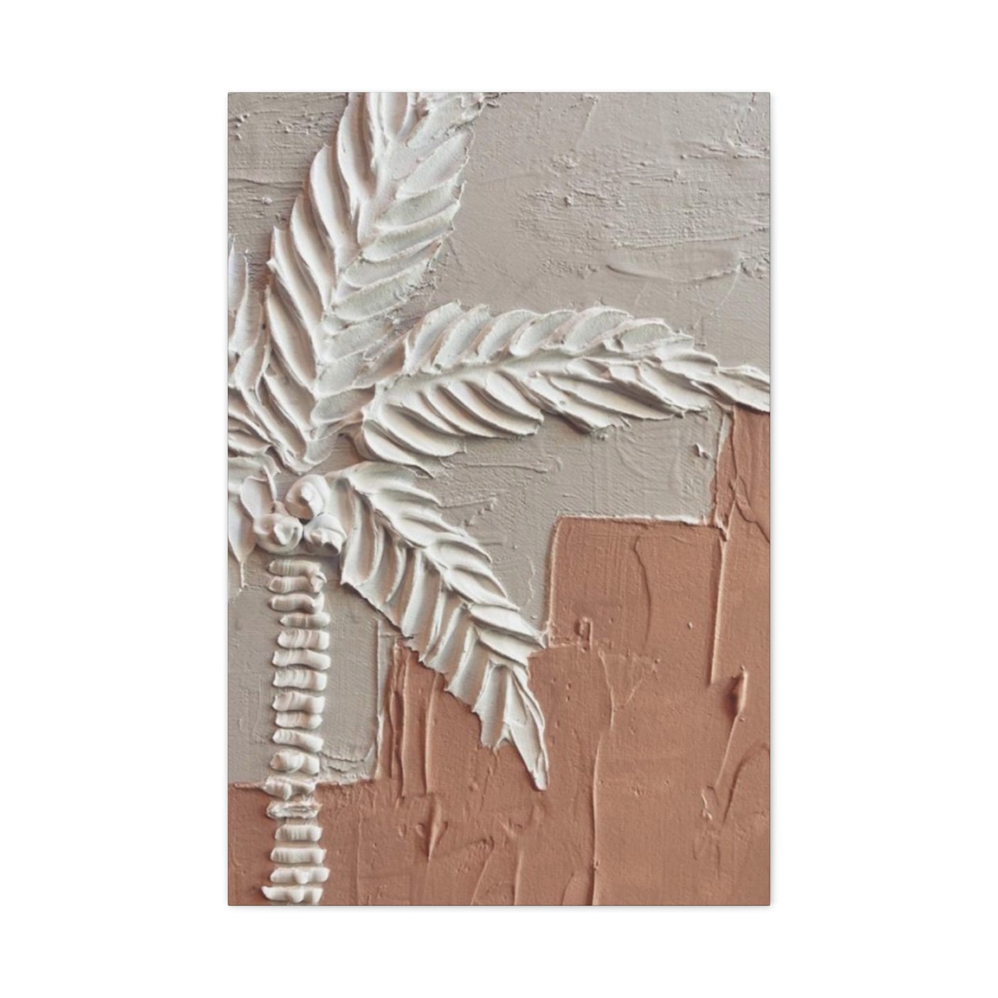 White Palm Tree Poster Wall Art & Canvas Prints