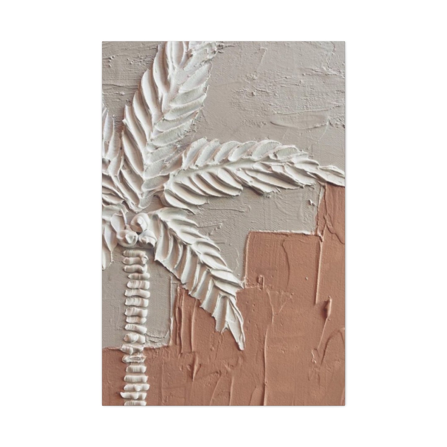 White Palm Tree Poster Wall Art & Canvas Prints