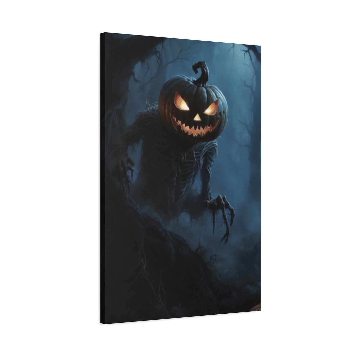 Halloween Scary Painting Wall Art & Canvas Prints