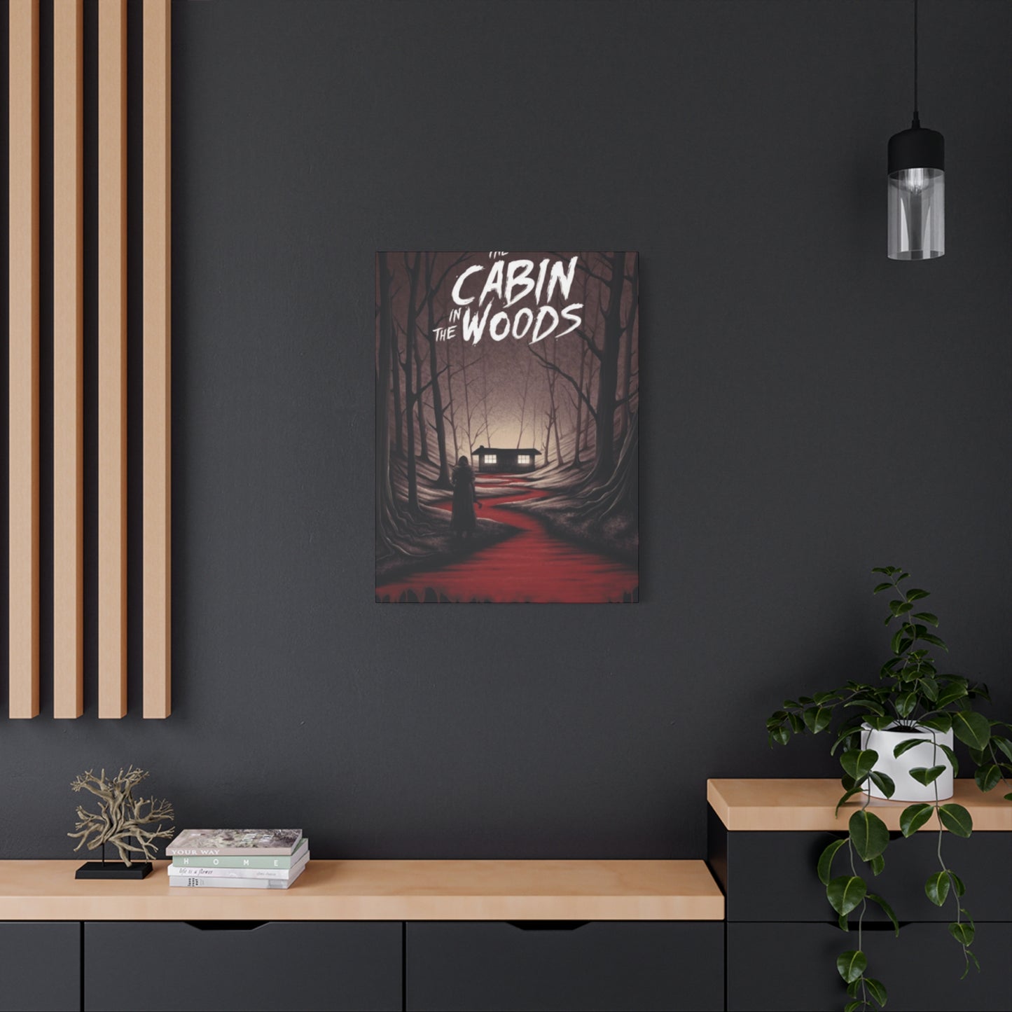 The Cabin in the Woods Horror Movie Poster Wall Art & Canvas Prints