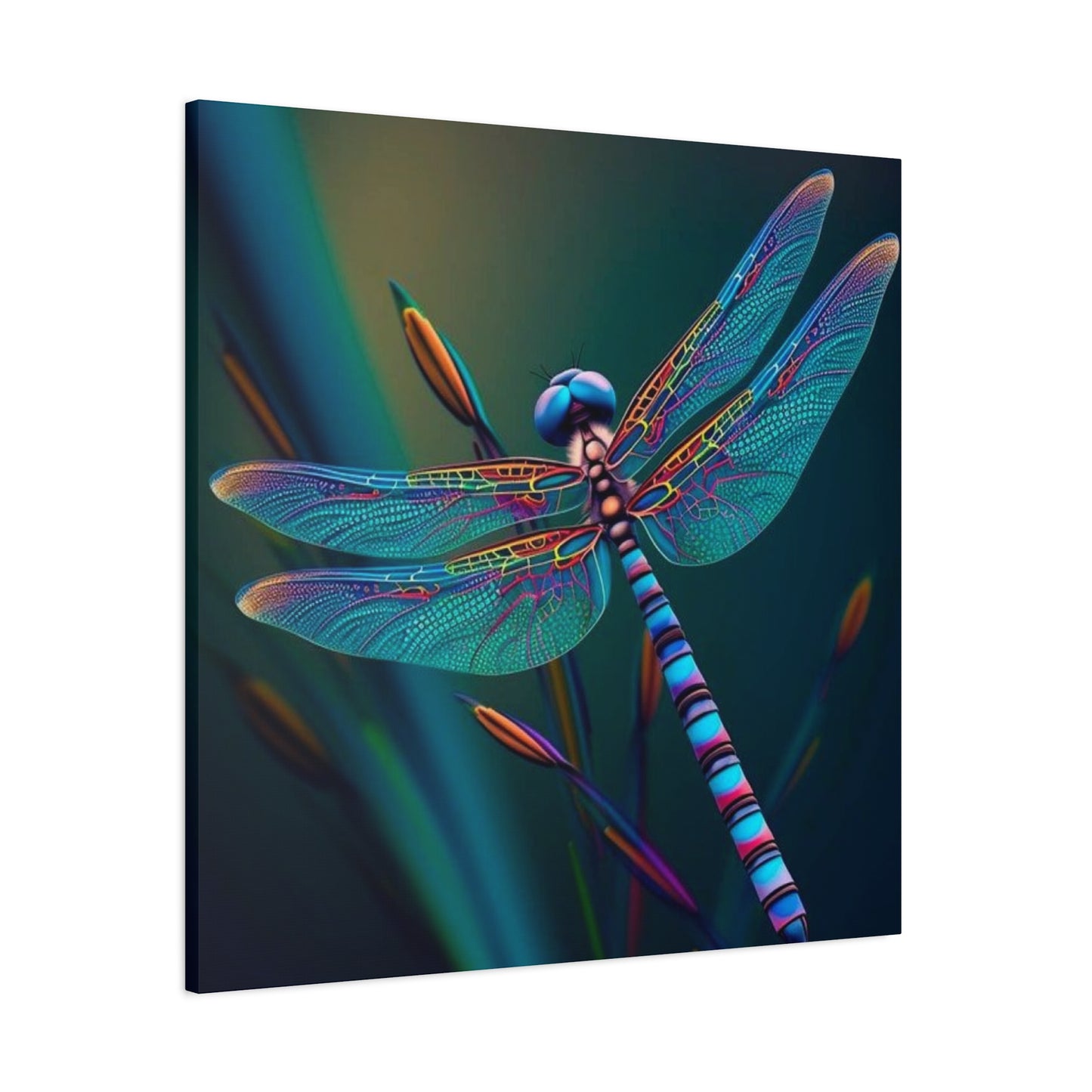 Colorful Dragonfly Wall Art & Canvas Prints