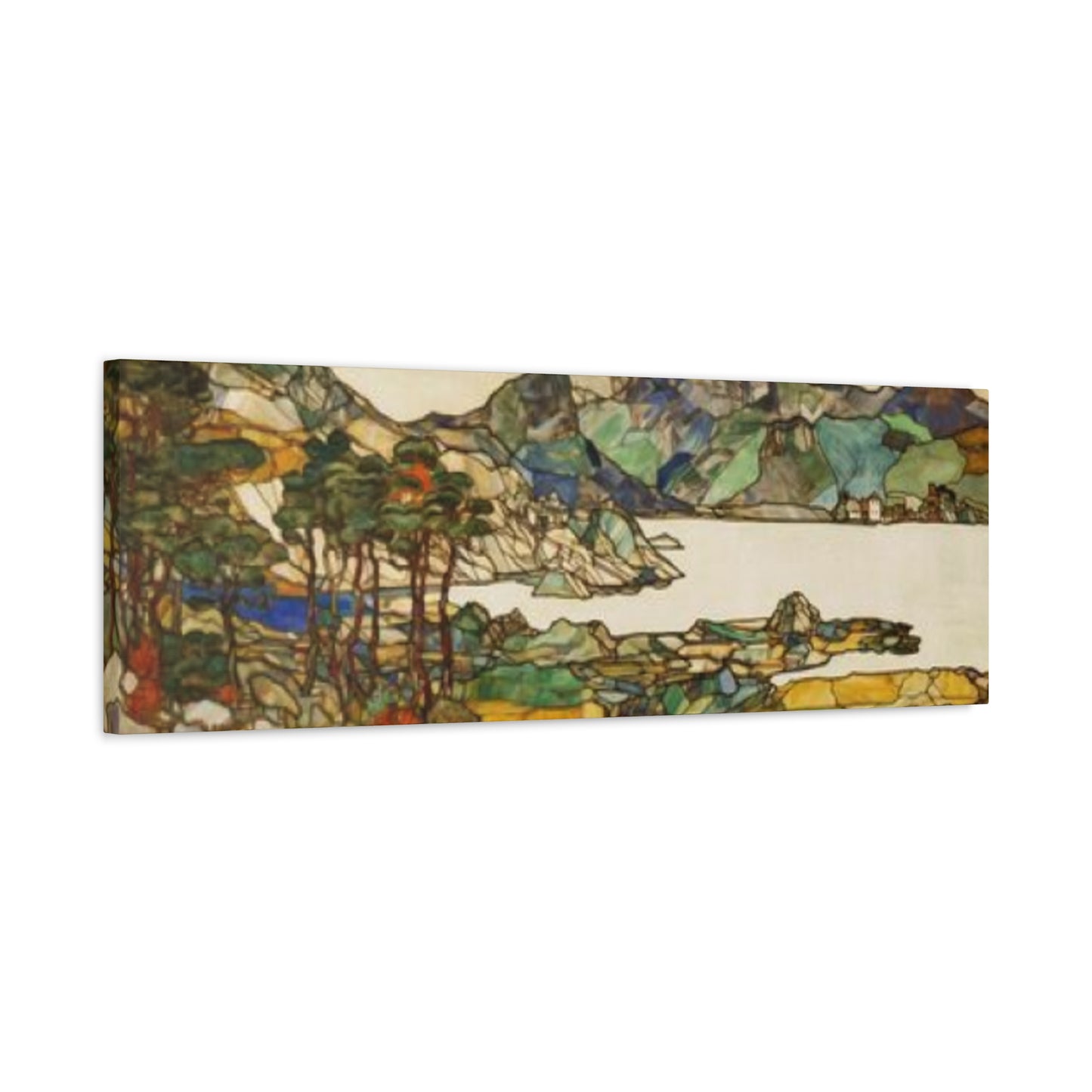 Tiles Pieces Of Mountain Panoramas Wall Art & Canvas Prints