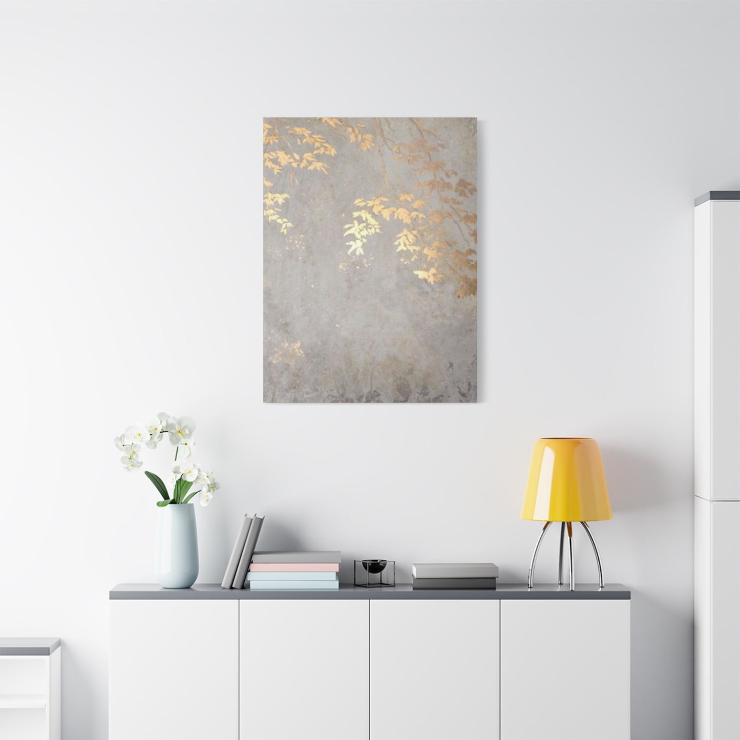 Golden Abstract Wall Art & Canvas Prints