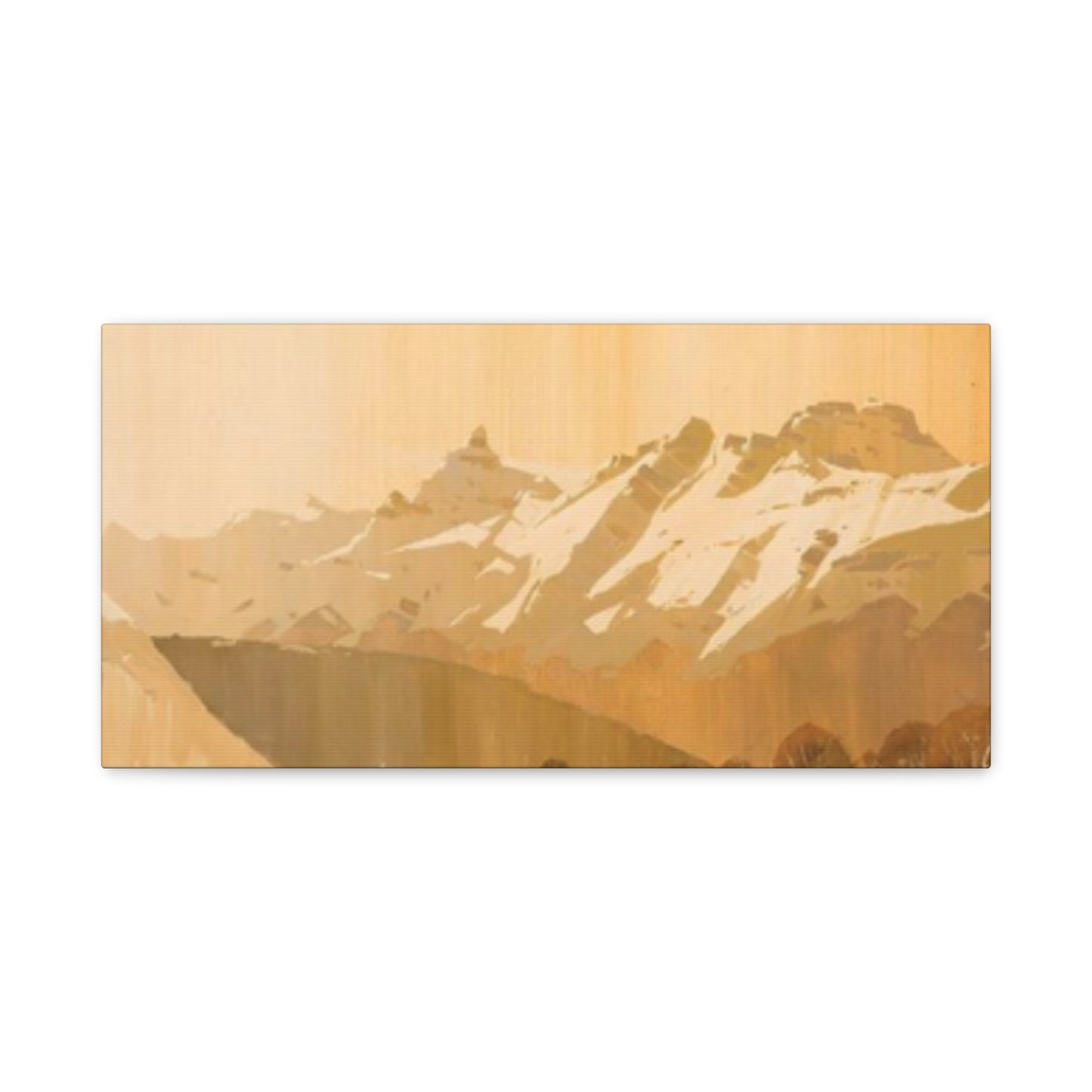 Sepia Tone Mountain Panoramas Wall Art & Canvas Prints