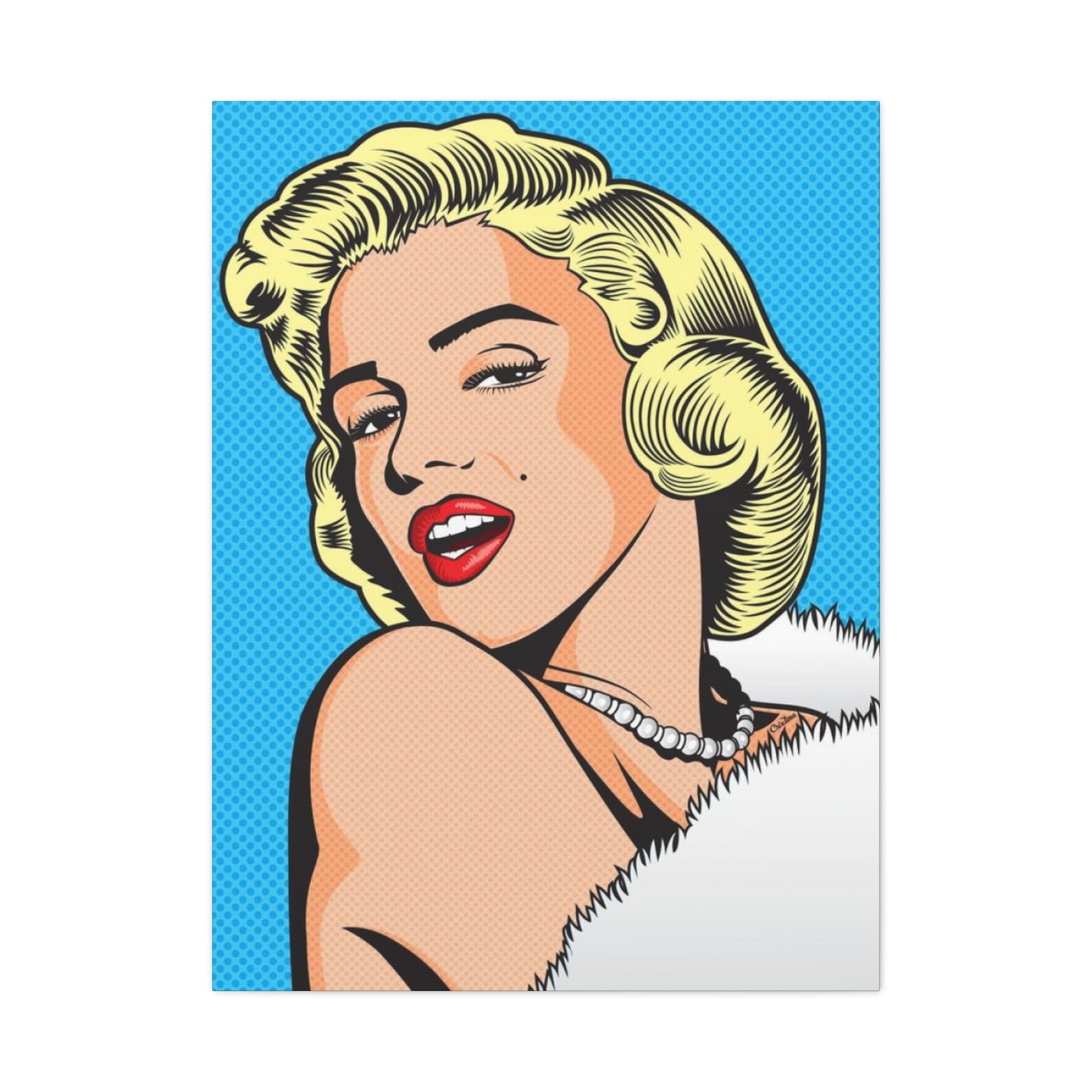 Marilyn Monroe Abstract Drawing Wall Art & Canvas Prints