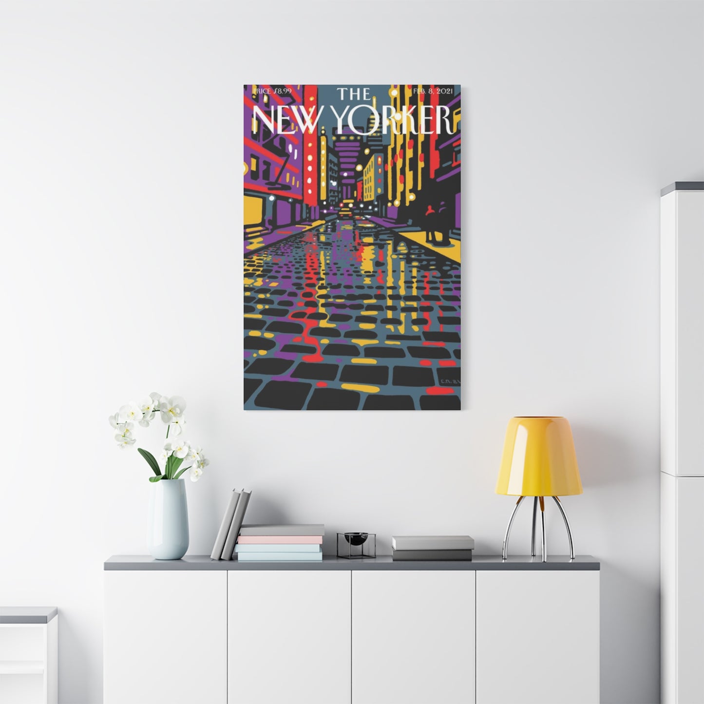 New Yorker Streets In New York City Wall Art & Canvas Prints