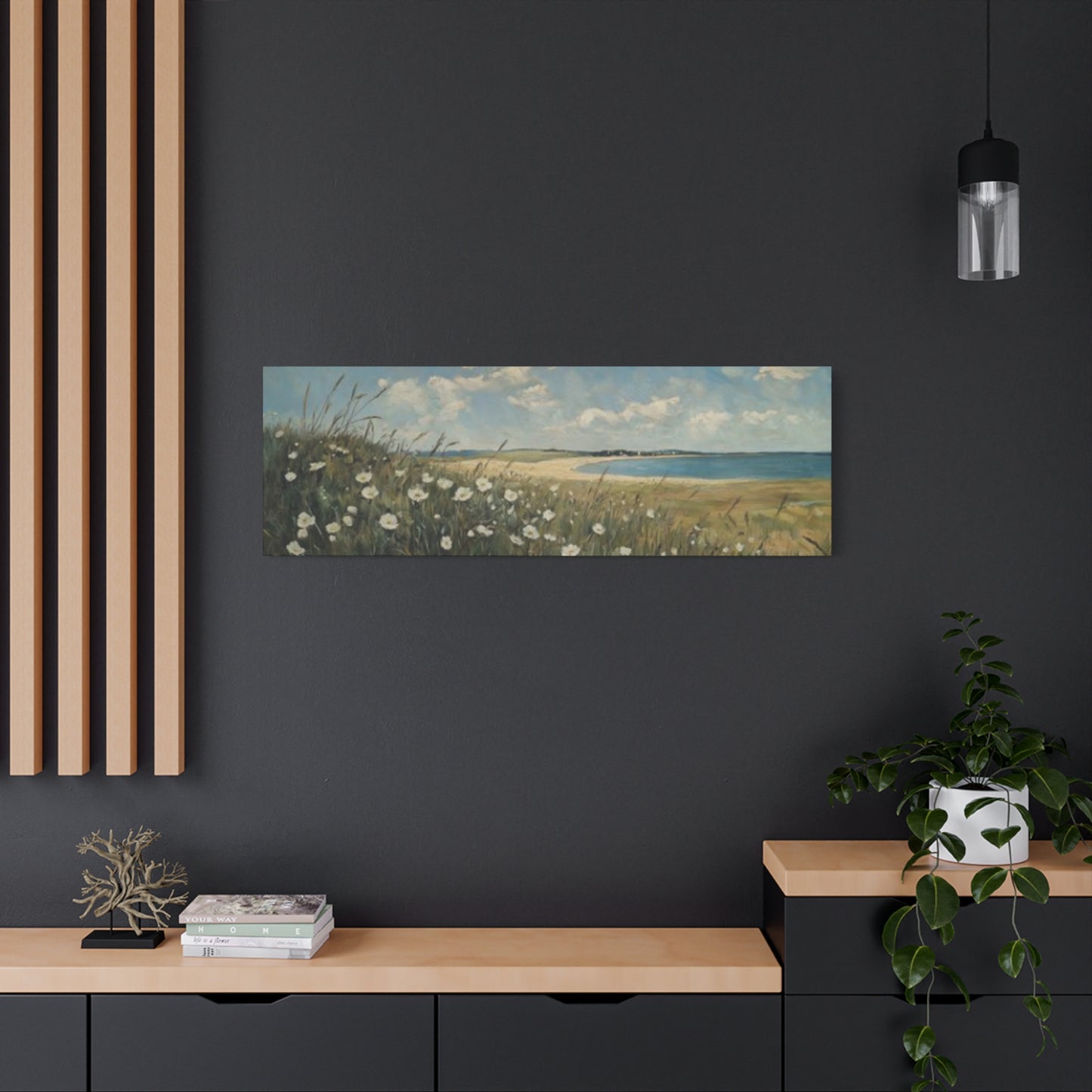 Flower On Beach Panoramas Wall Art & Canvas Prints