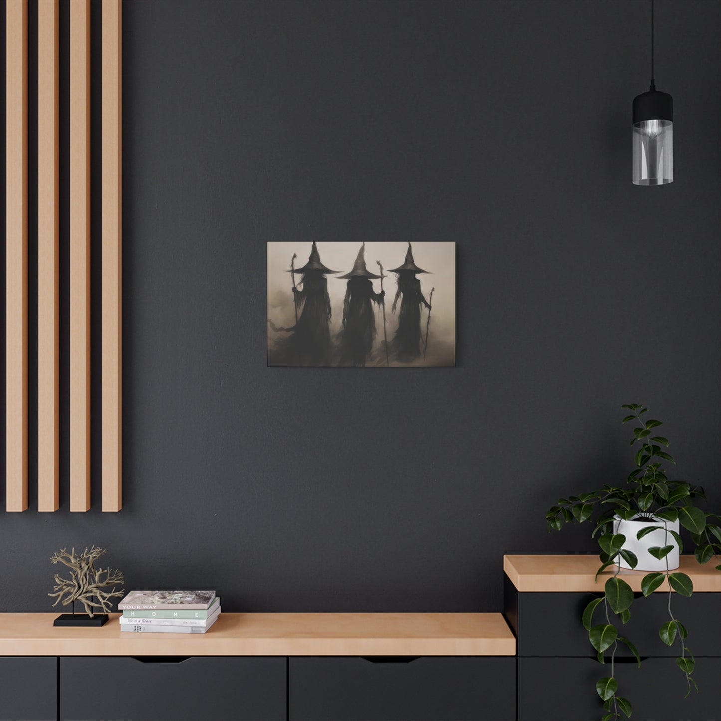 Three Witches Painting Wall Art & Canvas Prints