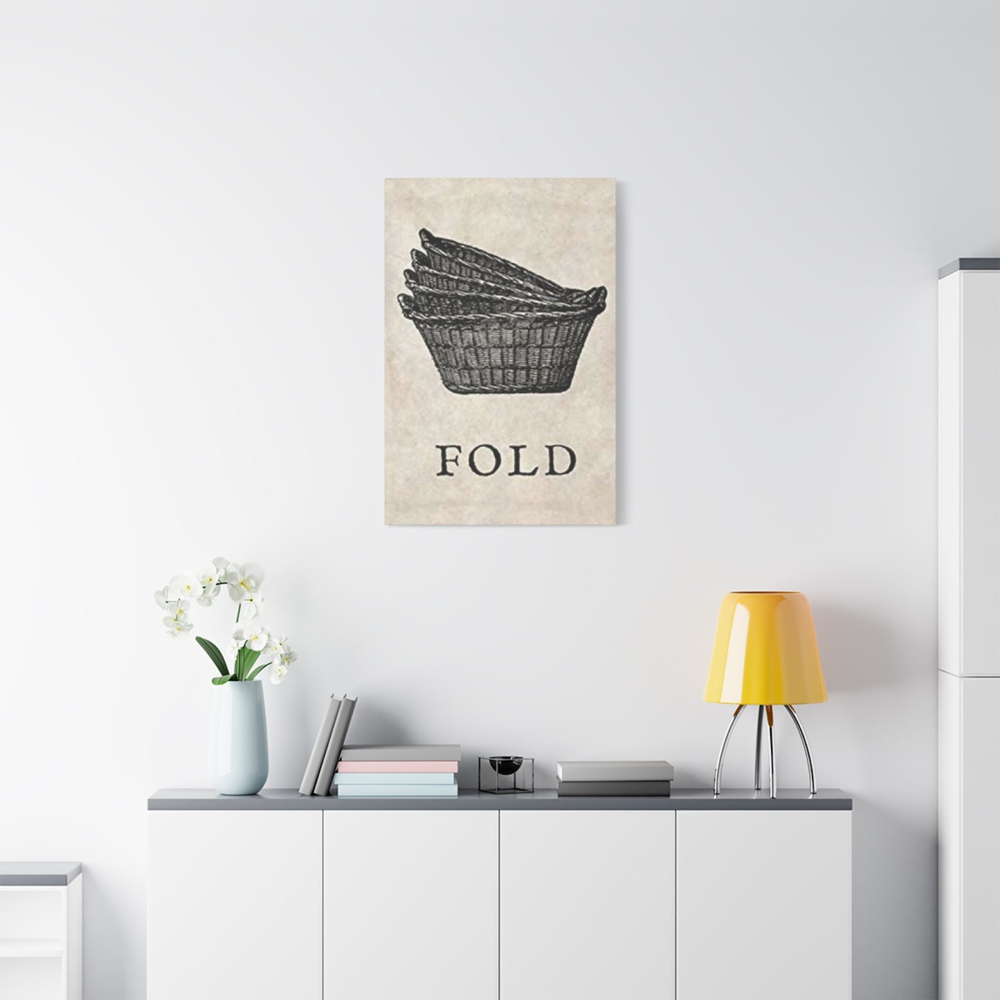 Fold Poster Laundry Wall Art & Canvas Prints