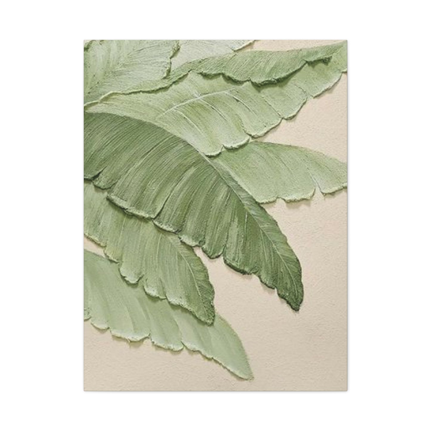 Green Palm Tree Leaves Wall Art & Canvas Prints