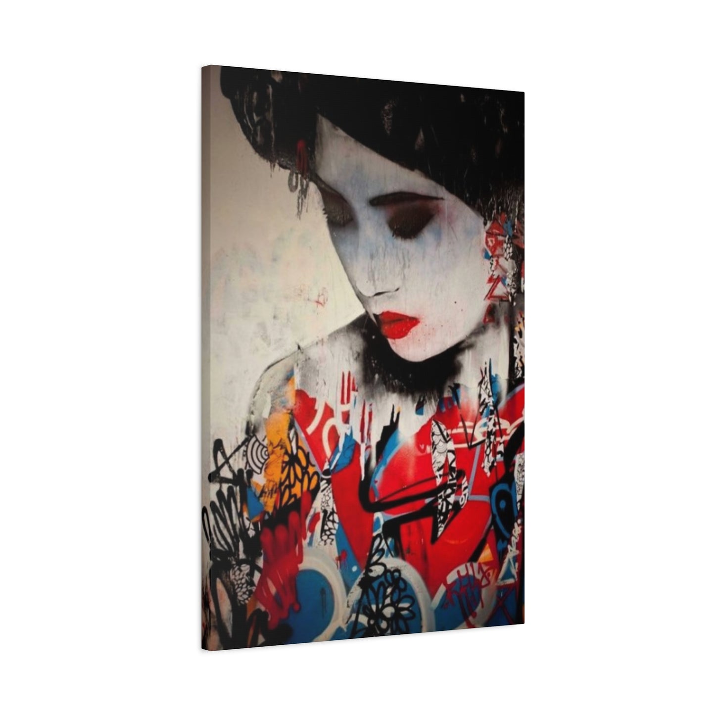 Women Face Abstract Modernism Wall Art & Canvas Prints