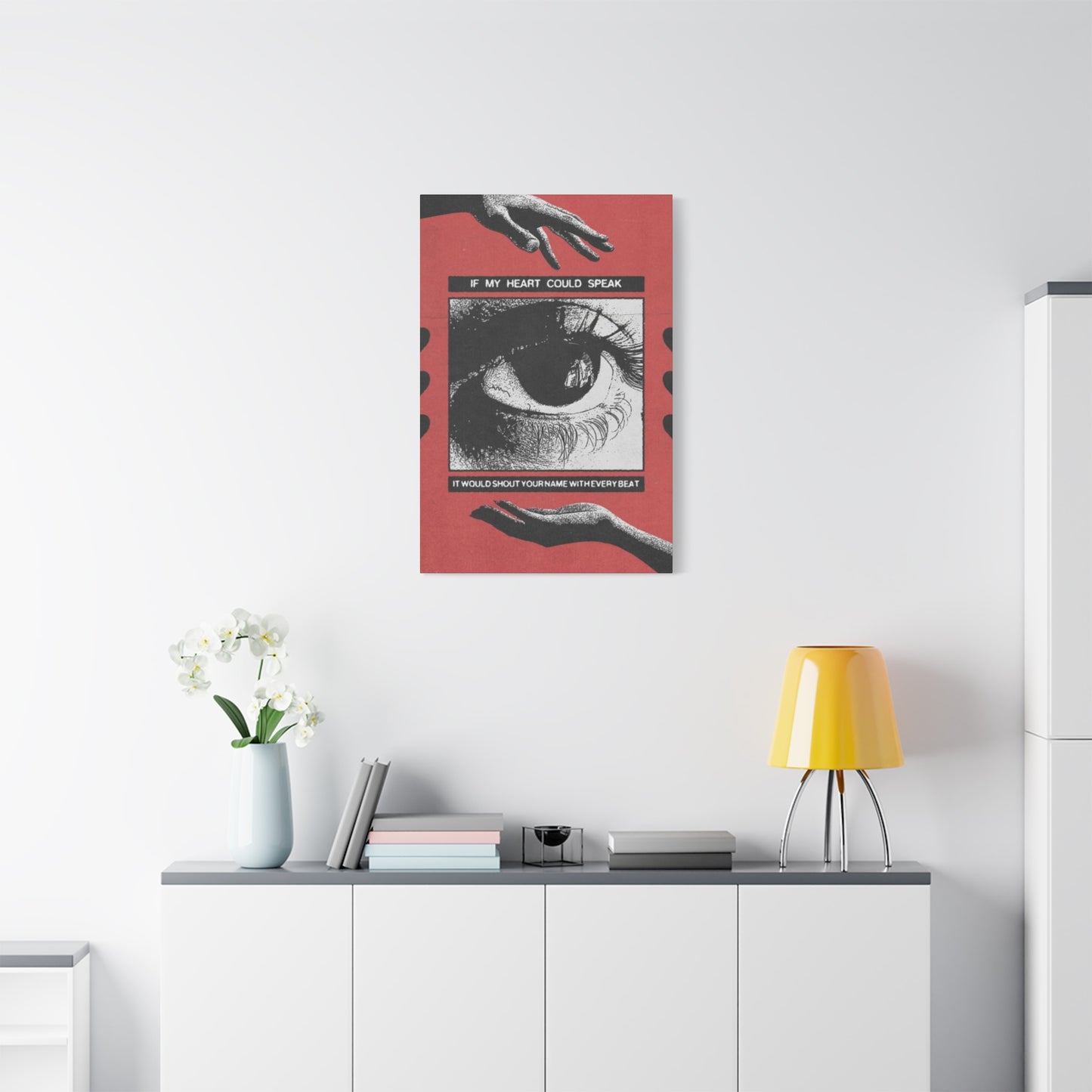 Eye Painting Mixed Media Wall Art & Canvas Prints