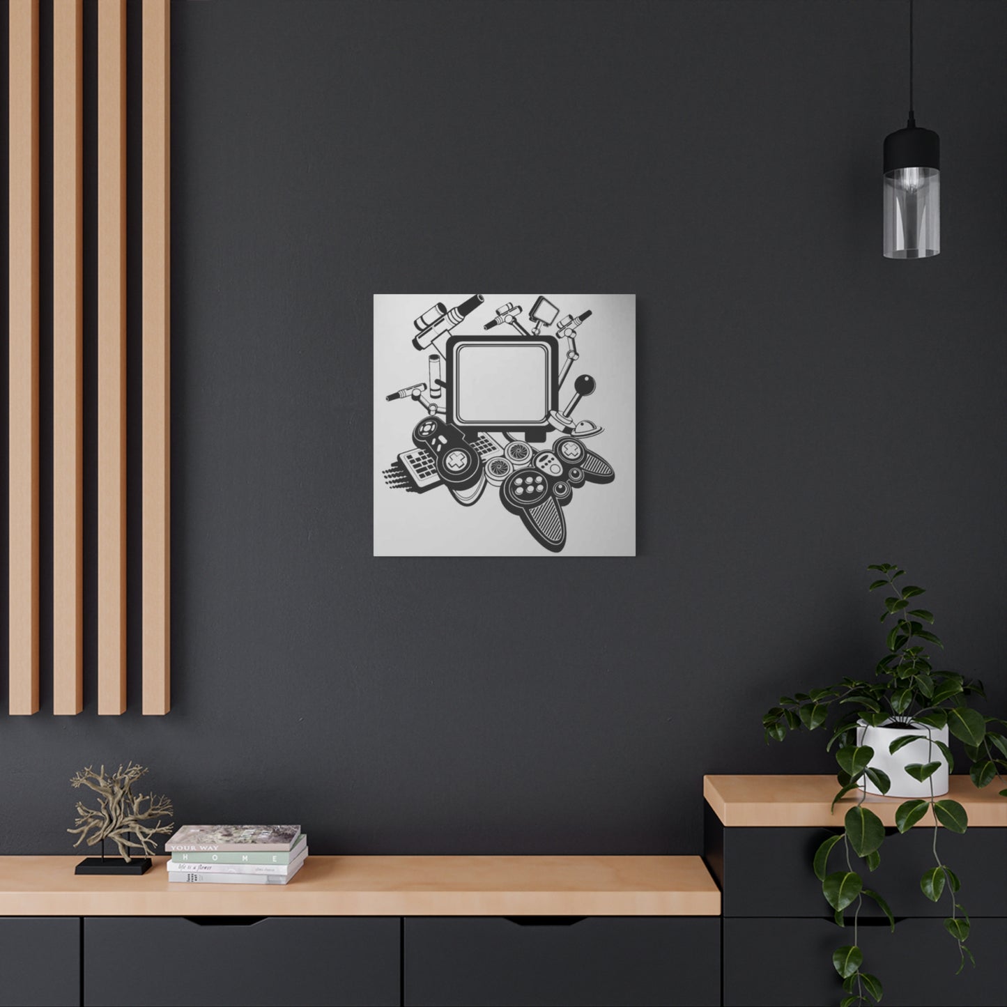 Gaming Doodle Wall Art & Canvas Prints