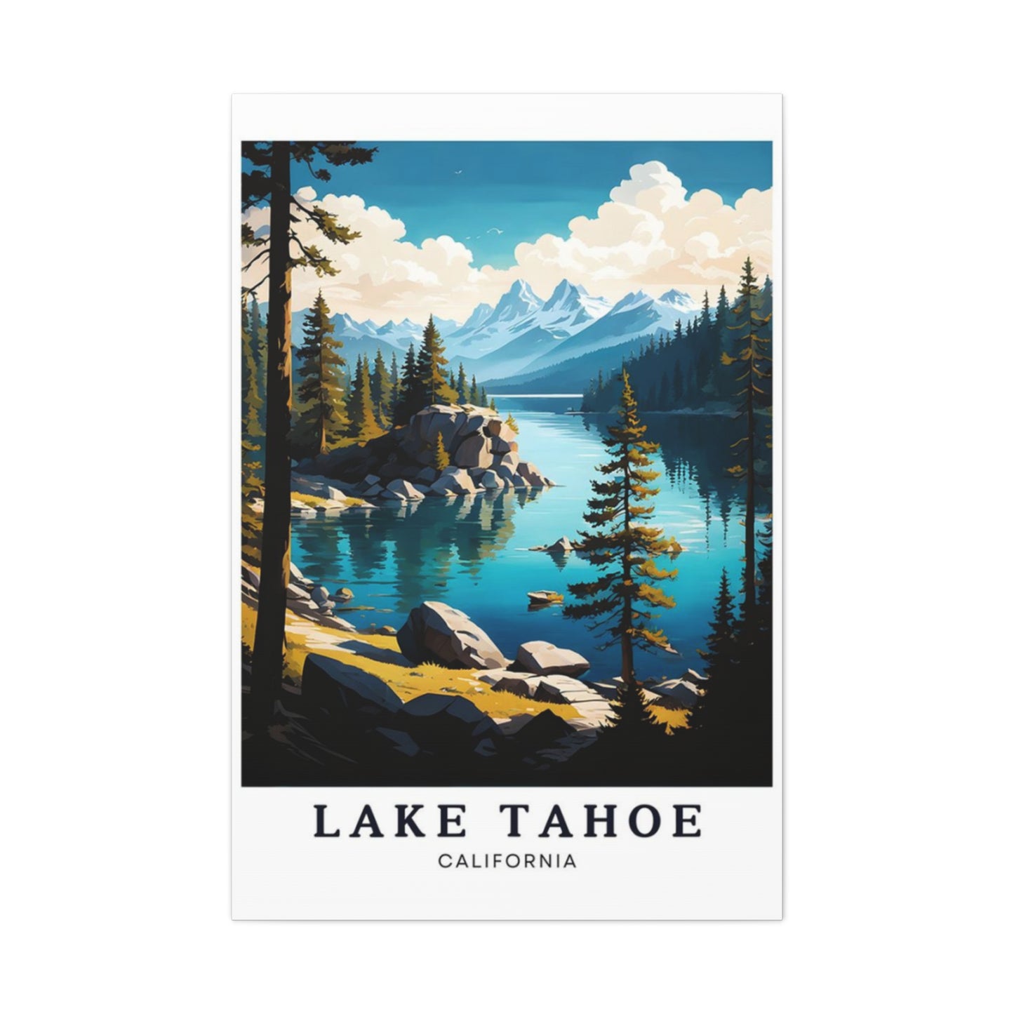 Lake Tahoe The National Park Wall Art & Canvas Prints