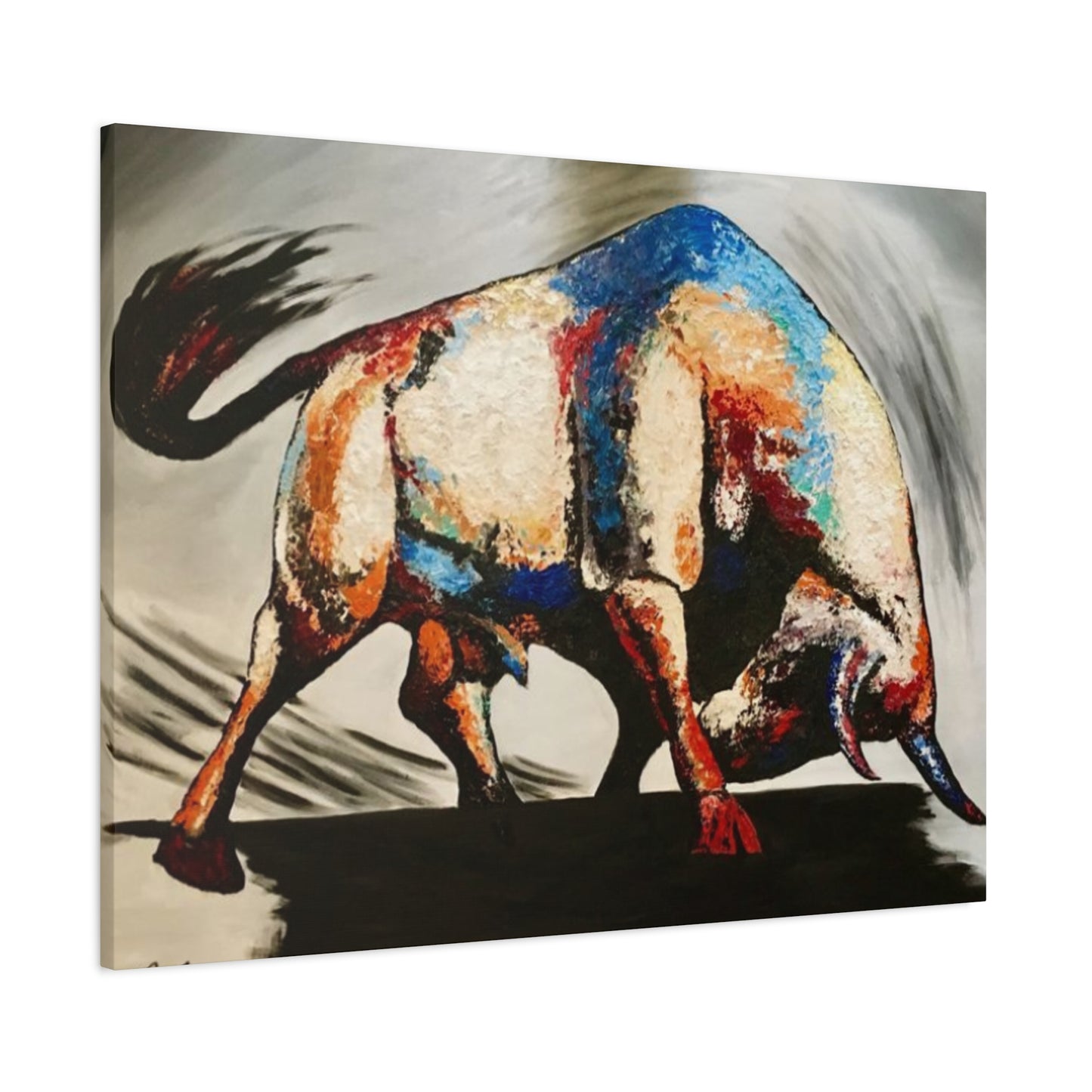 Bull Long Horns Wall Art & Canvas Prints