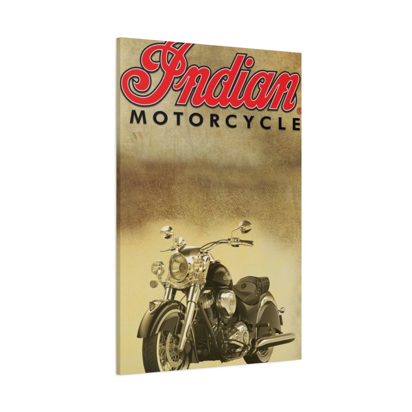 Classic Indian Poster Motorcycle Wall Art & Canvas Prints