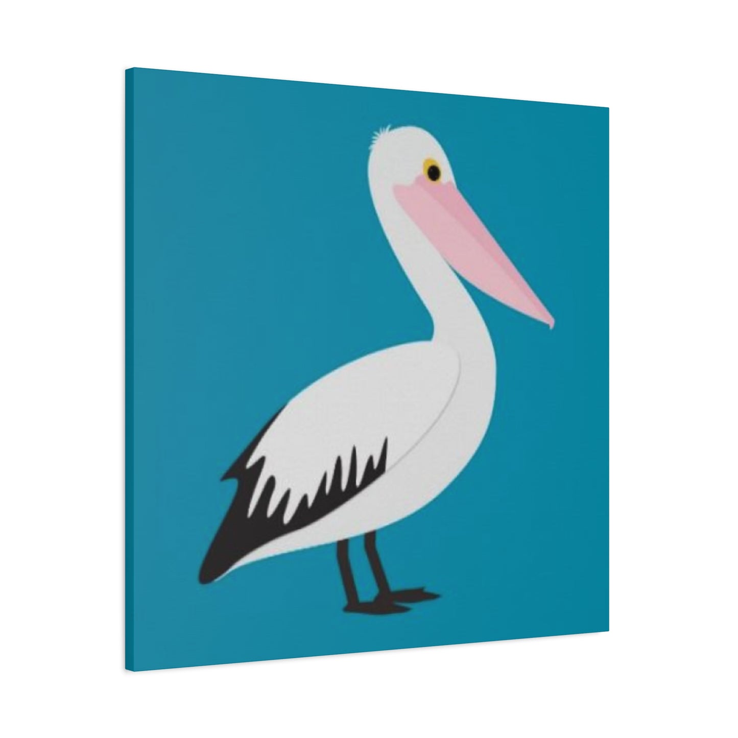 Pelican Cartoon Poster Wall Art & Canvas Prints