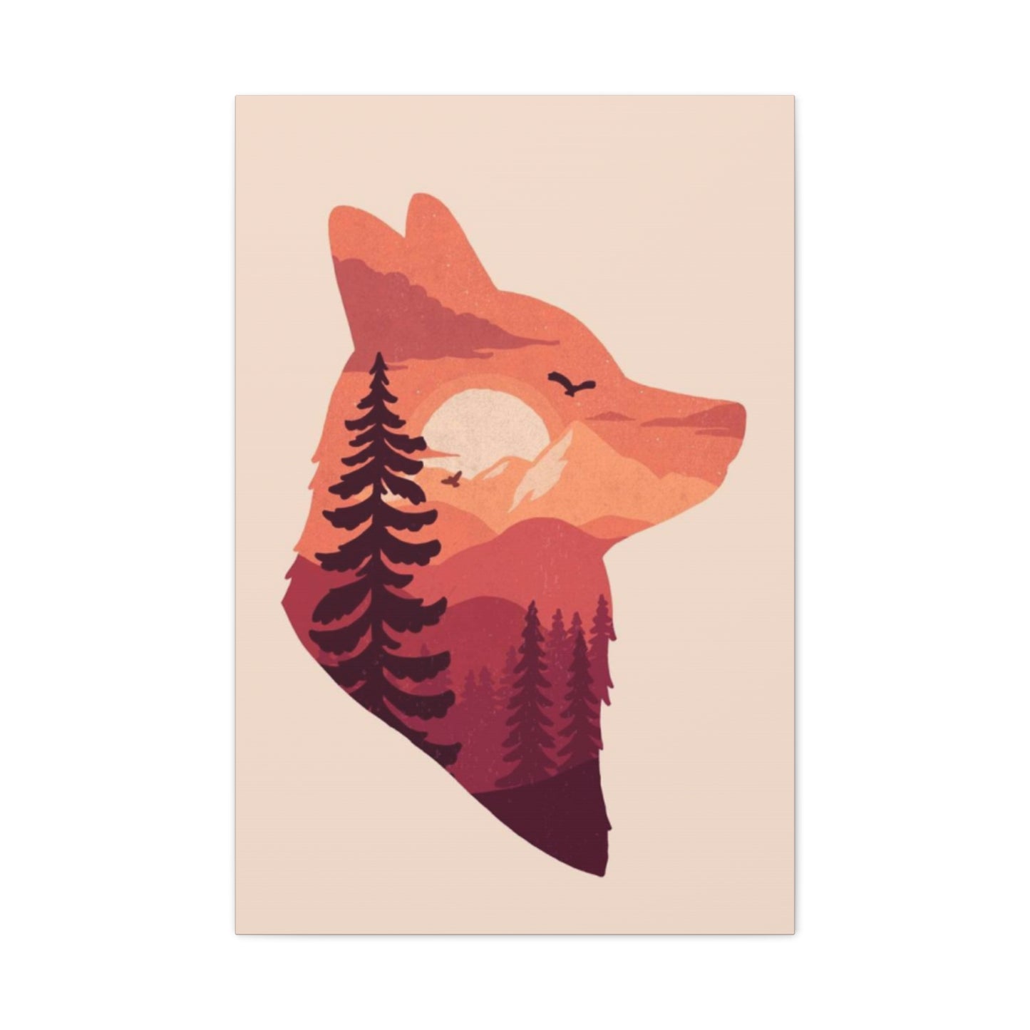 Abstract Fox Wall Art & Canvas Prints