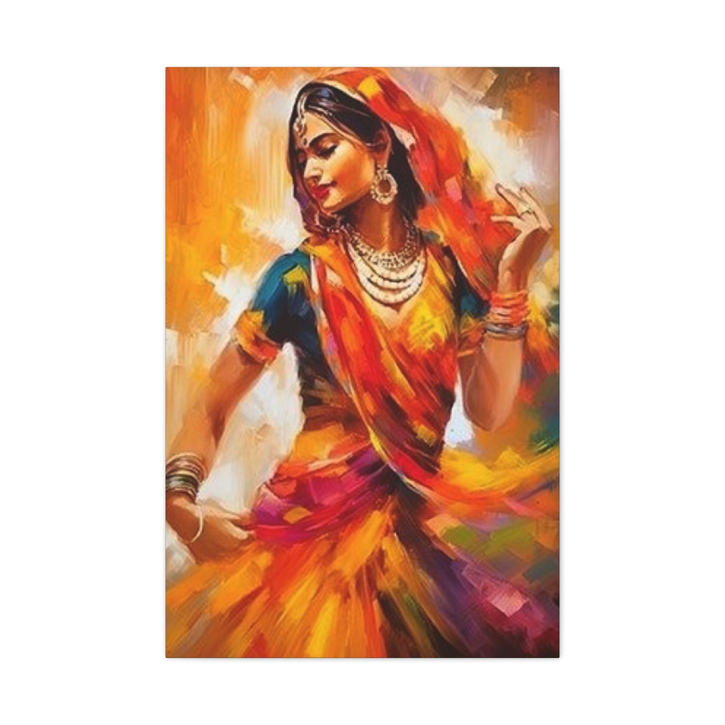 Beautiful Indian Women Candid Wall Art & Canvas Prints