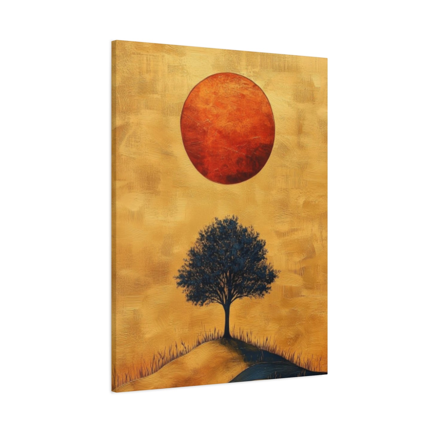 Sun And Tree Modernism Wall Art & Canvas Prints