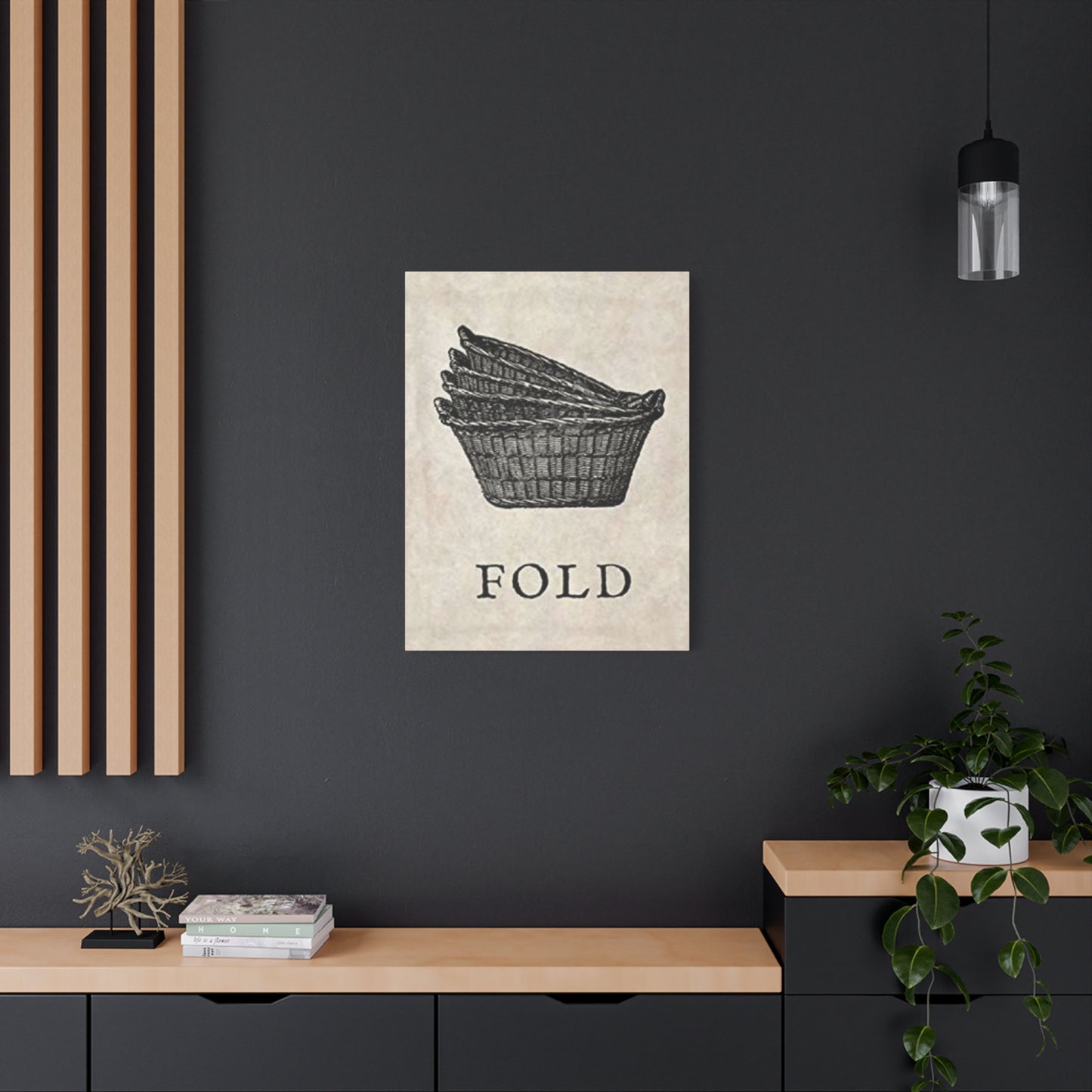 Fold Poster Laundry Wall Art & Canvas Prints