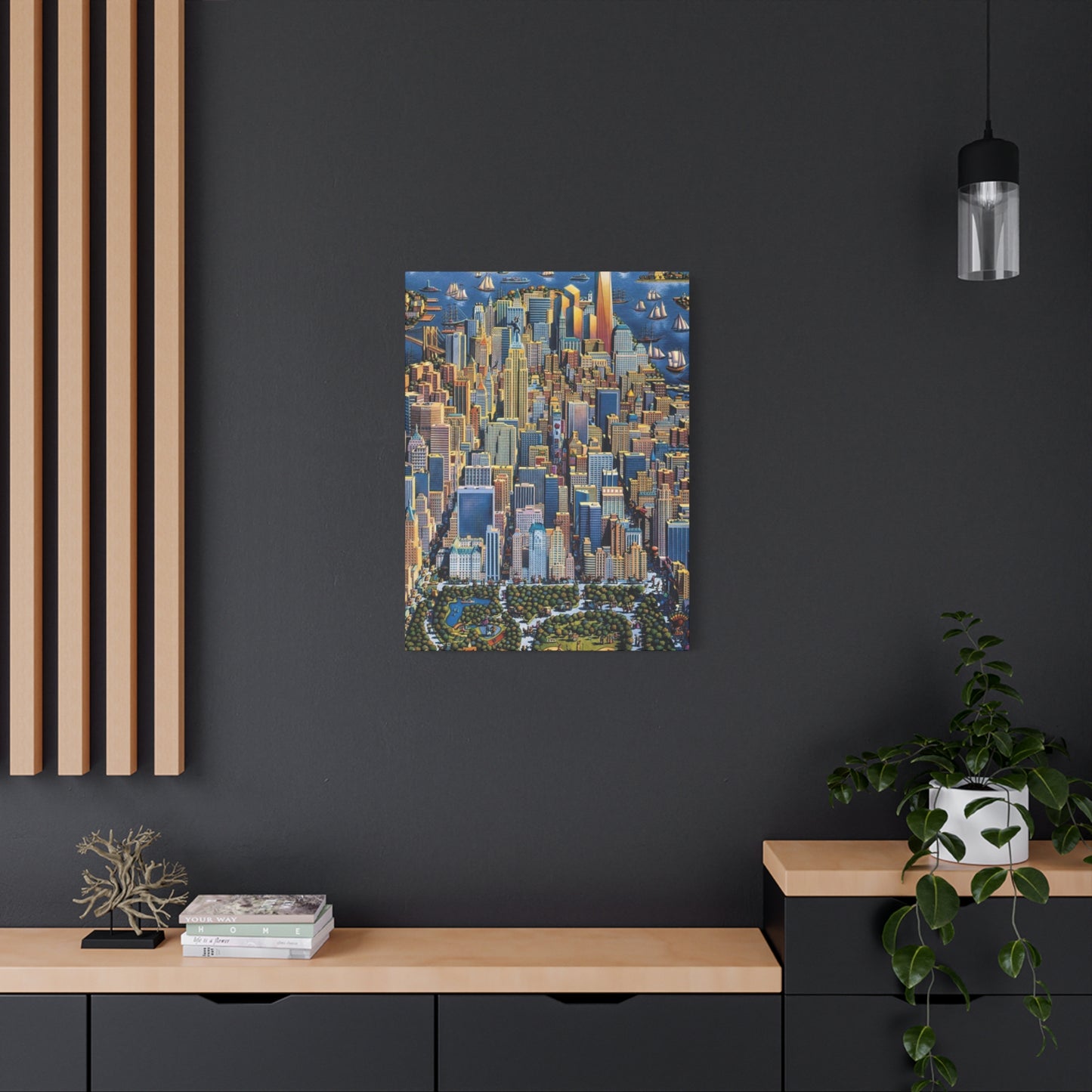 Manhattan Central Park New York City Skyline Wall Art & Canvas Prints