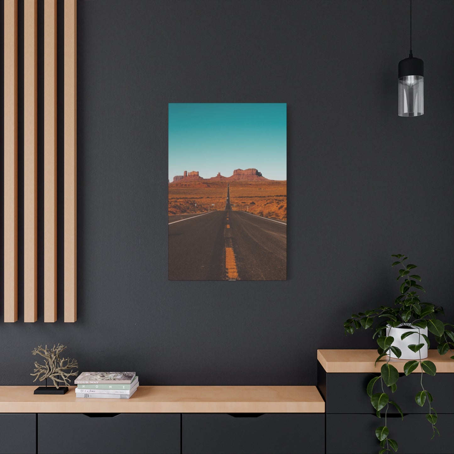 Road To National Park Wall Art & Canvas Prints