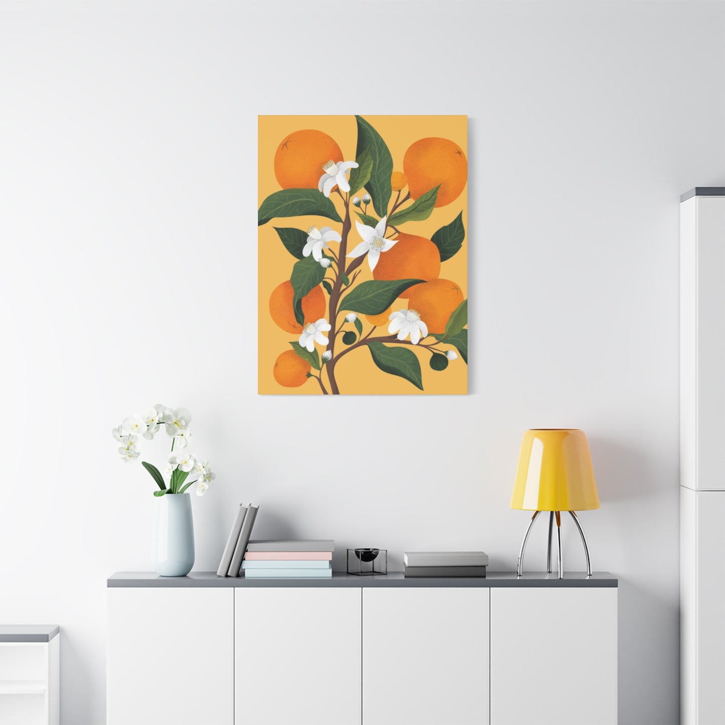 Orange Stem Wall Art & Canvas Prints