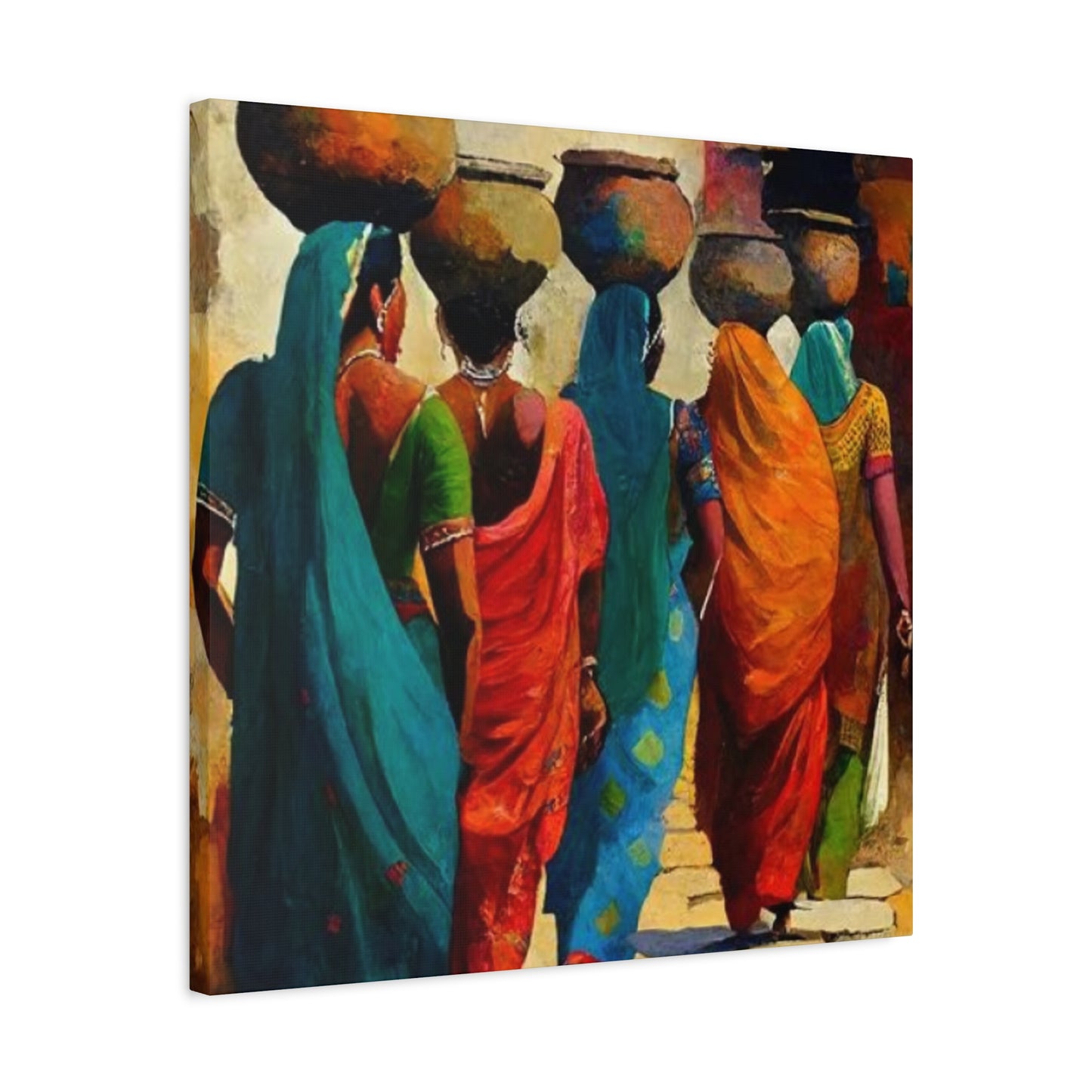 Indian Cultural Women Wall Art & Canvas Prints