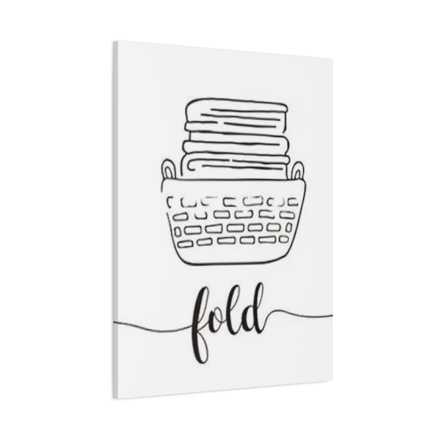 Fold Poster Laundry Wall Art & Canvas Prints