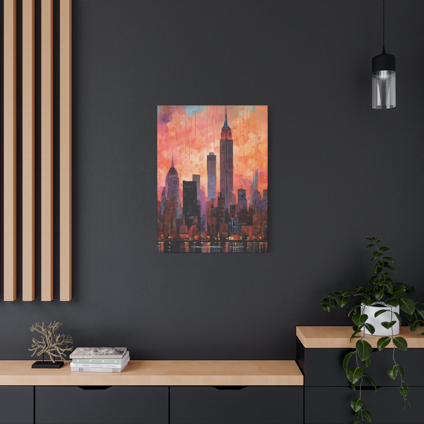 Painting Of New York City Skyline Wall Art & Canvas Prints