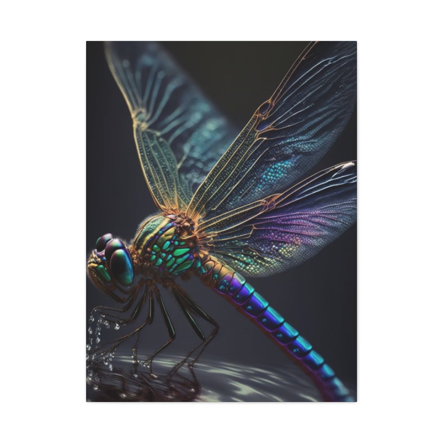 Dragonfly Closeup Wall Art & Canvas Prints