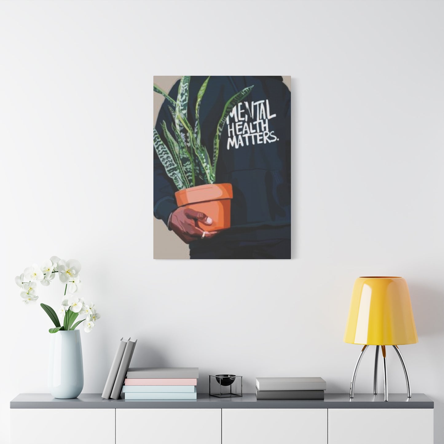 Snake Plant Man Cave Decor Wall Art & Canvas Prints