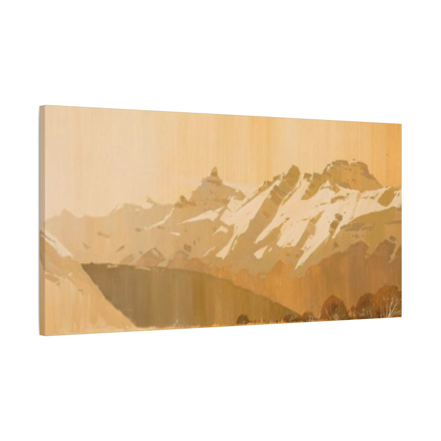 Sepia Tone Mountain Panoramas Wall Art & Canvas Prints