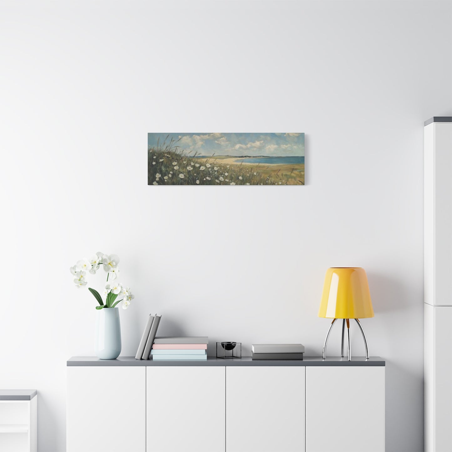 Flower On Beach Panoramas Wall Art & Canvas Prints