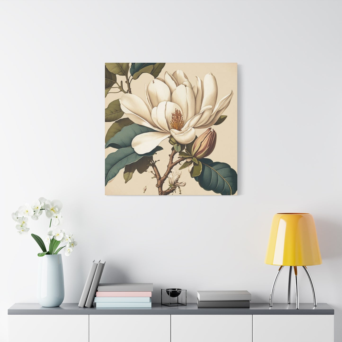 Beautiful Magnolia Flower Wall Art & Canvas Prints