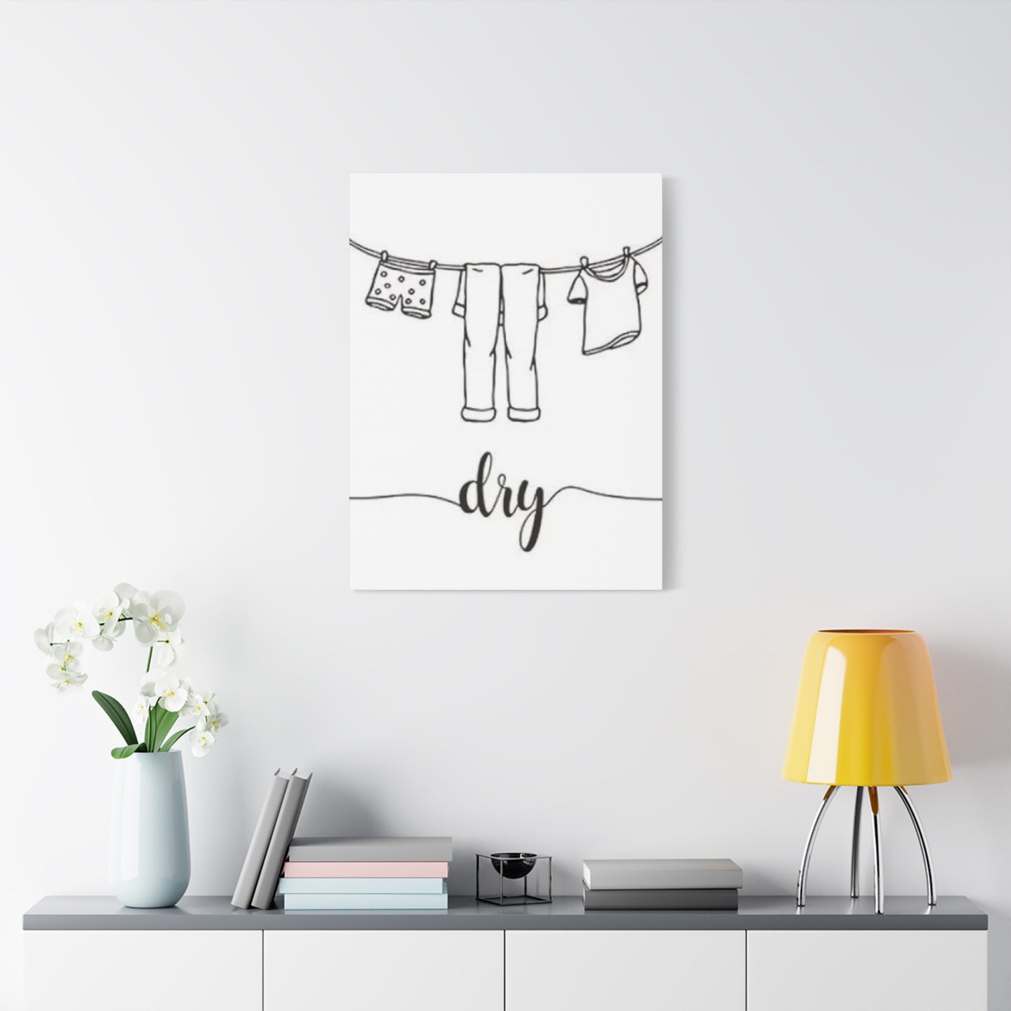 Dry Poster Laundry Wall Art & Canvas Prints