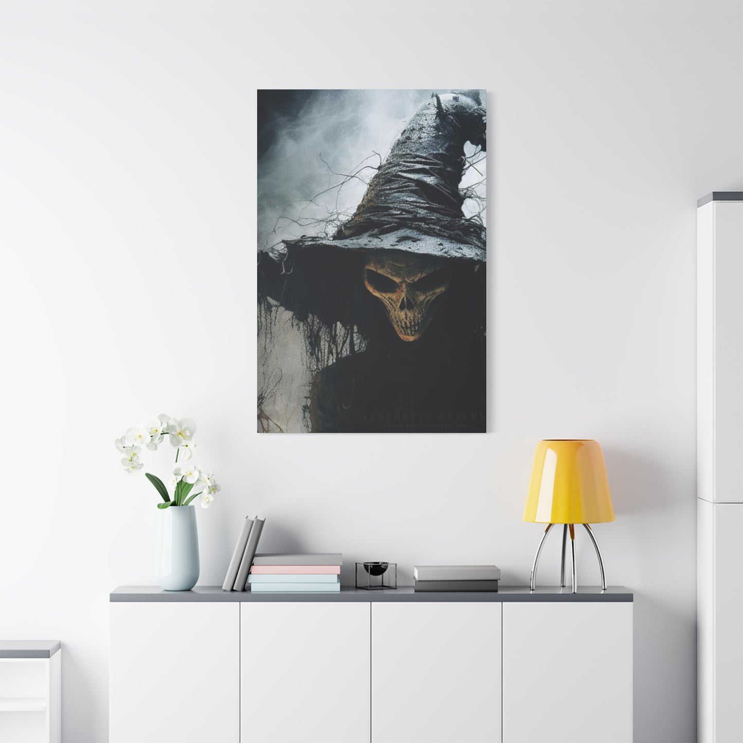 Scary Skull Wall Art & Canvas Prints