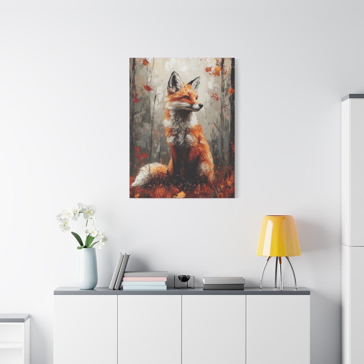 The Orange Fox Wall Art & Canvas Prints