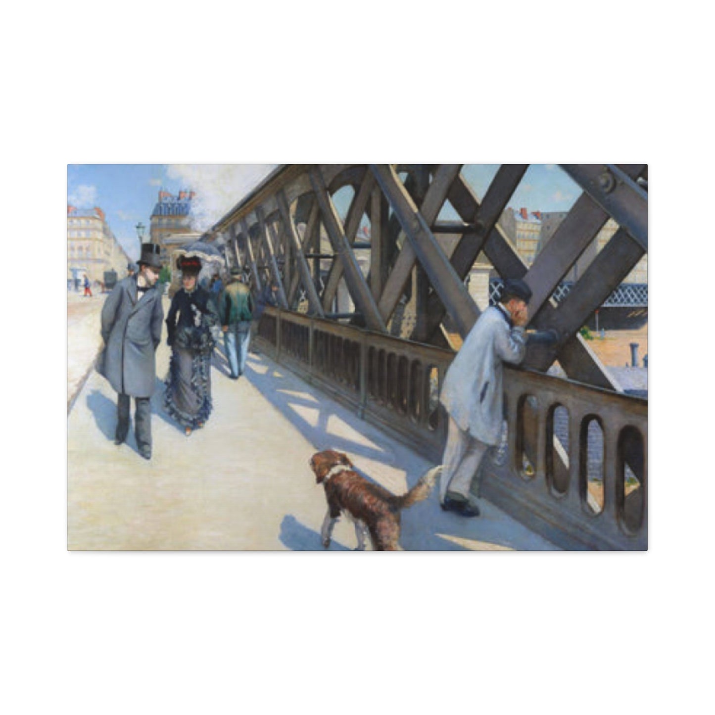 Gustav Iron Bridge Painting Wall Art & Canvas Prints