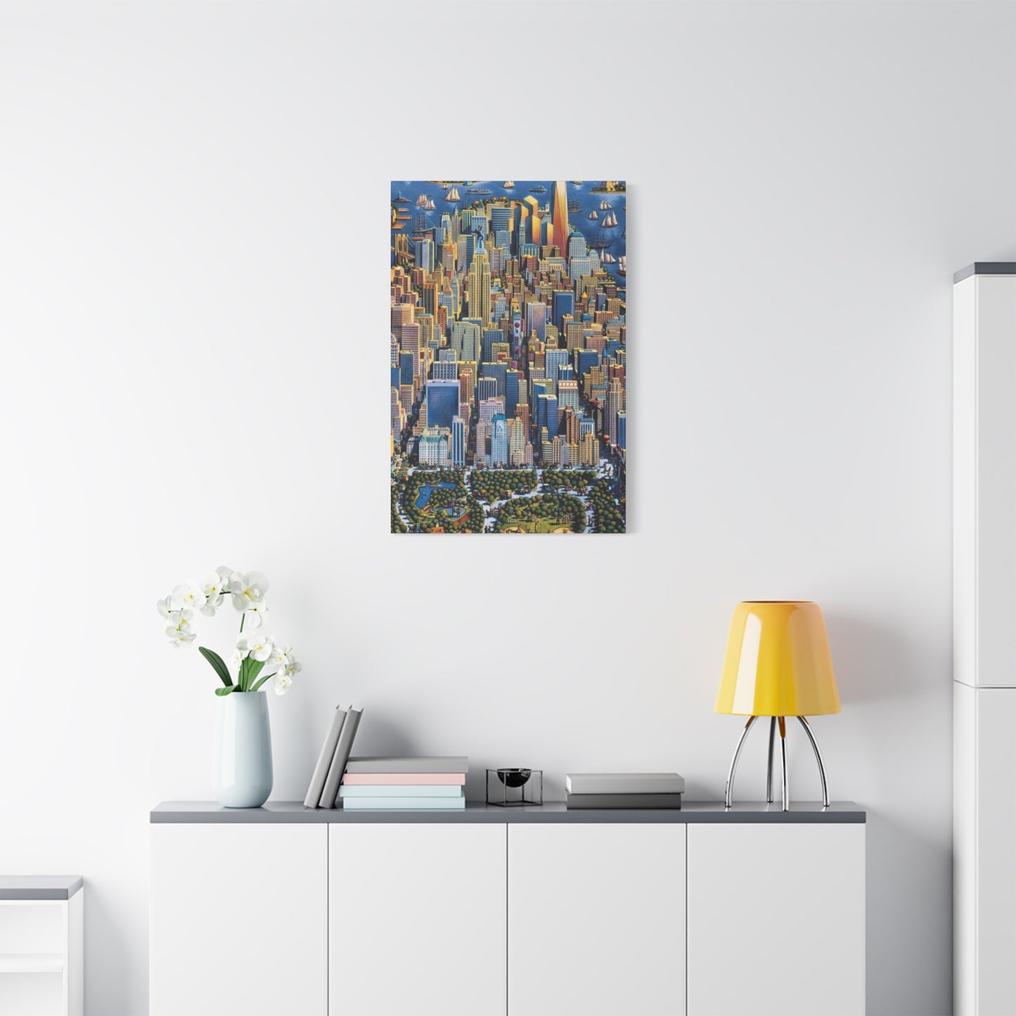 Manhattan Central Park New York City Skyline Wall Art & Canvas Prints