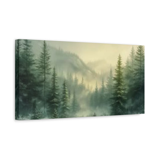 Pine Tree Mountain Panoramas Wall Art & Canvas Prints